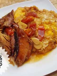 Foto resep Cakalang Asap & Telur Masak Kecap