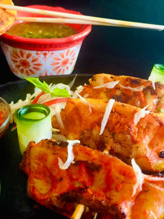 A picture of Tandoori momo.