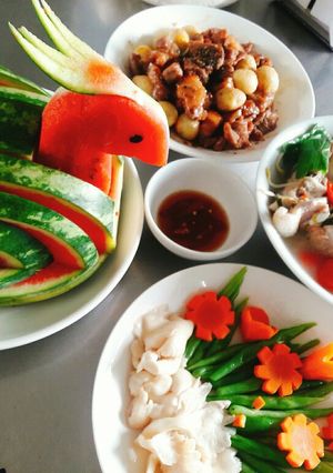 Hình của món Mâm cơm đủ chất 2.