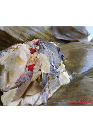 Foto resep Pepes ayam daun kemangi