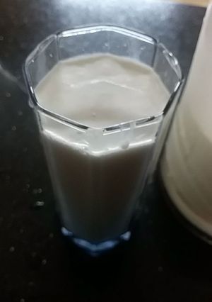 A picture of Milk lassi.