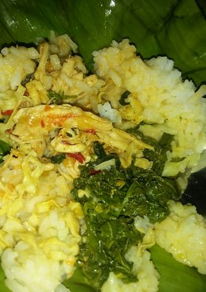 Foto resep Nasi bakar ayam
