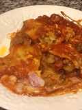 Ground meat enchiladas
