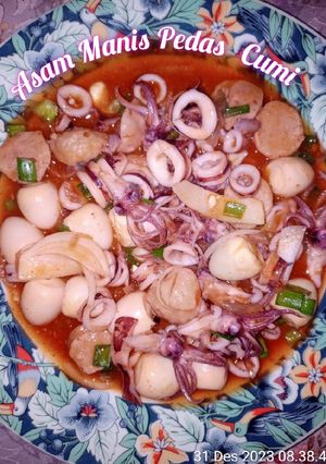 Foto resep Asam Manis Pedas Cumi