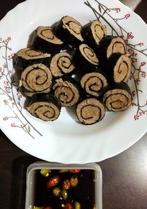 รูปของ หมูห่อสาหร่าย (ไมโครเวฟ)