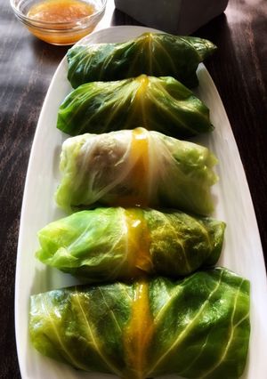 A picture of Stuffed Cabbage Roll.