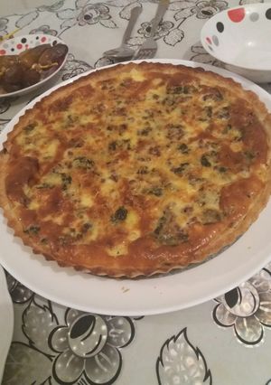 صورة لوصفة كيش بكريمة الجبن 😋