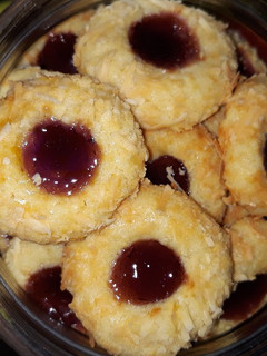 Foto resep Blueberry thumprint cookies