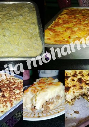 صورة لوصفة معكرونة بالبشاميل تحفة