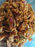 Balado asam manis tempe Teri