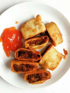 Foto resep beef chicken egg roll