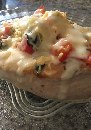 Una foto de Pollo mediterráneo