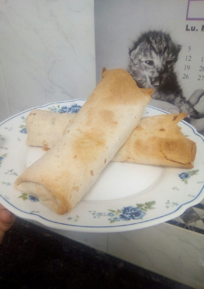 Una foto de Fajitas vegetales