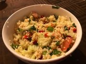 Una foto de couscous árabe