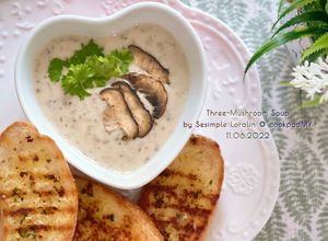 Gambar Mushroom Soup - 3 Cendawan
