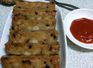 Foto resep Yam cake (kue talas)/bentul