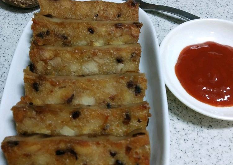 Resep Yam cake (kue talas)/bentul, Menggugah Selera