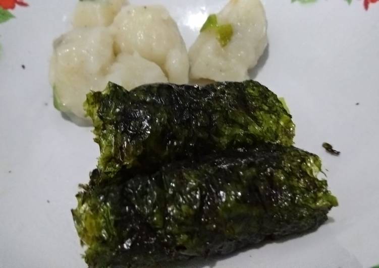 Cara memasak Cilok Bungkus Rumput Laut, Bikin Ngiler