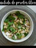 Ensalada de porotos blancos
