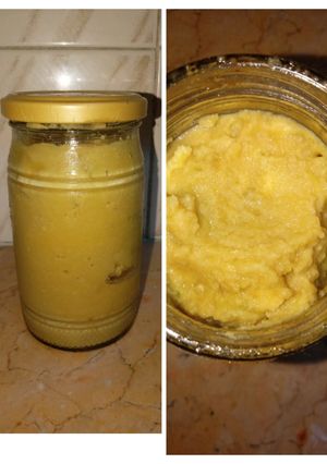 A picture of Ginger garlic paste.