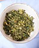 Ngải cứu rang trứng