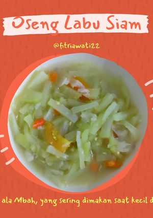 Foto resep 35. Oseng Labu Siam/ Manisah