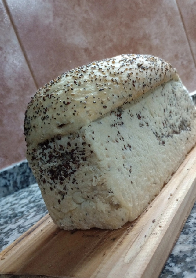 Una foto de Pan de Molde con harina común 🍞