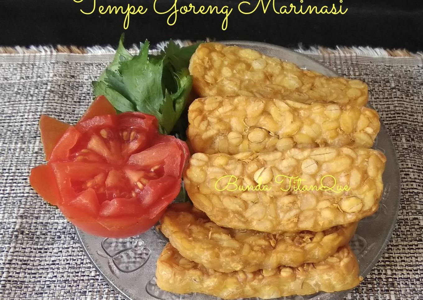 Tempe Goreng Marinasi