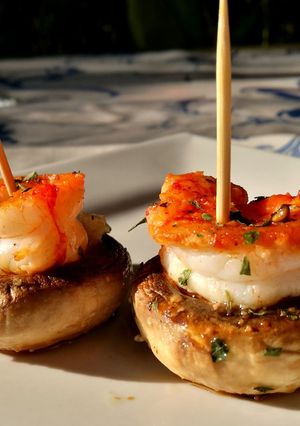 Foto principal de Champiñón con langostino 🍄‍🟫🦐