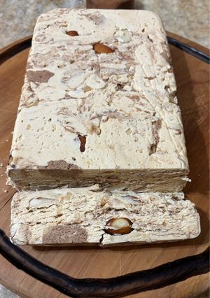 Una foto de Mantecol crunchy con almendras tostadas fileteadas
