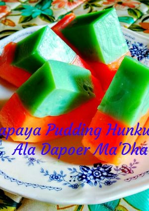 Foto resep Papaya Pudding Hunkwee Dapoer Ma'Dha