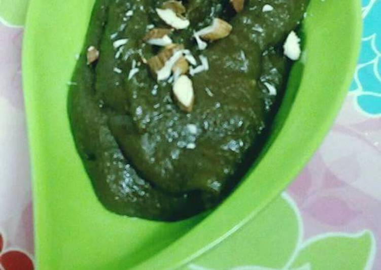 Bajri ke aate ka halwa