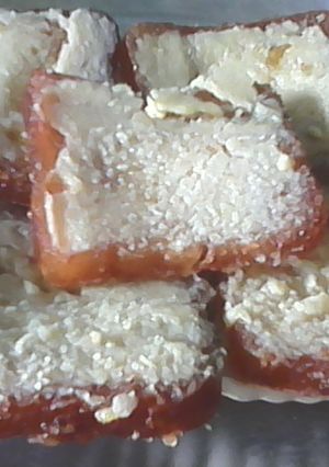 A picture of Shahi tukda.