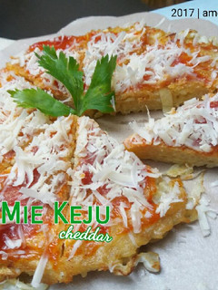 Foto resep Pizza Mie Keju