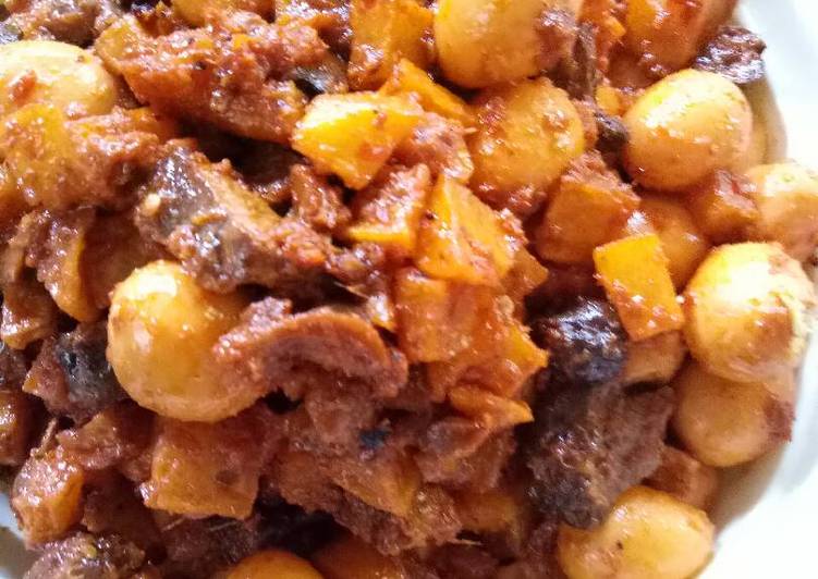 Langkah Mudah untuk Menyiapkan Sambal Goreng Keyuhati(kentang + telur puyuh + hati), Bisa Manjain Lidah