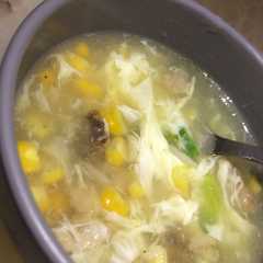 Sup Jagung Ayam simpel রেসিপির প্রধান ছবি