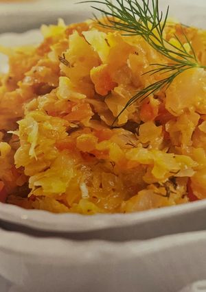 Zdjęcie przepisu Kapusta gotowana (Książka Thermomix).