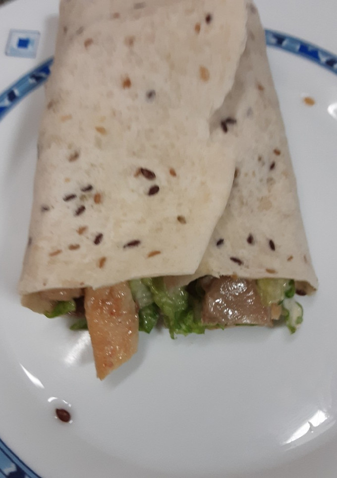 Una foto de Wraps de pollo