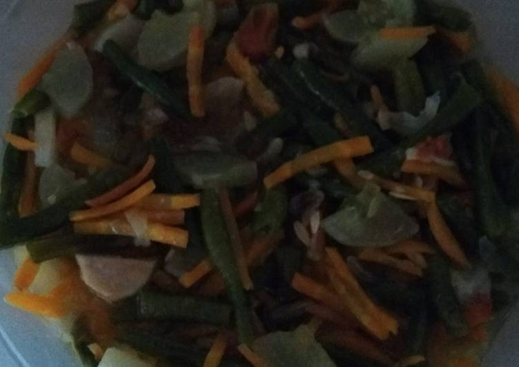 Resep Cah Timun, Kacang Panjang Dan Wortel Anti Gagal