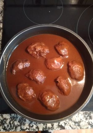 Una foto de Carrilleras de cerdo al Pedro Ximénez