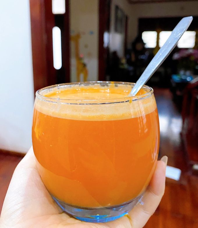 Hình của món Nước ép: Cà rốt táo.