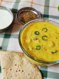 Dahi ka kela Curd with Raw banana