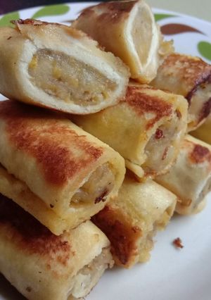 Foto resep Roti Bakar isi Pisang