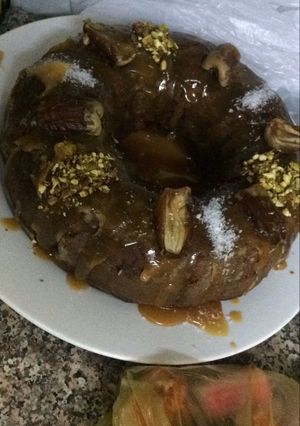 صورة لوصفة كيكه التمر