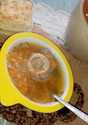 Una foto de Sopa de huesos para sanar