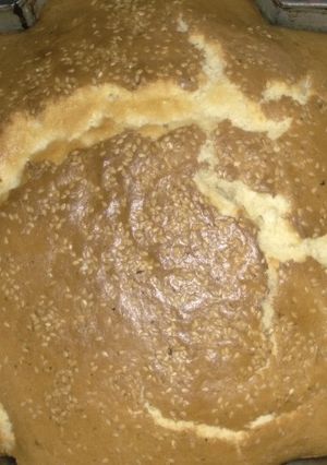 عکسی از دستور یک کیک ابری خوشمزه