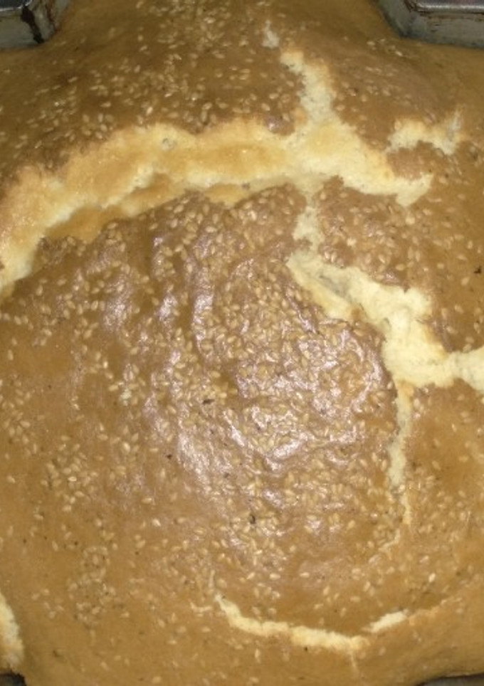 عکسی از دستور یک کیک ابری خوشمزه