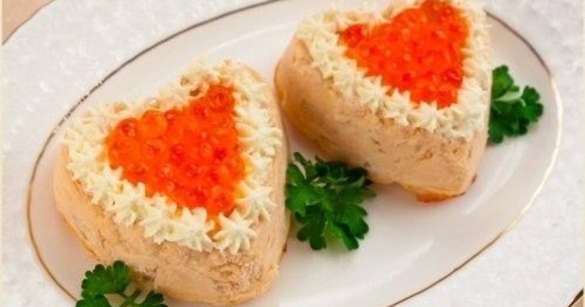 Вкусные рецепты из семги с икрой