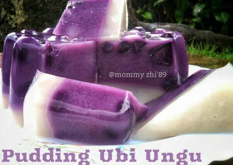 Pudding Ubi Ungu