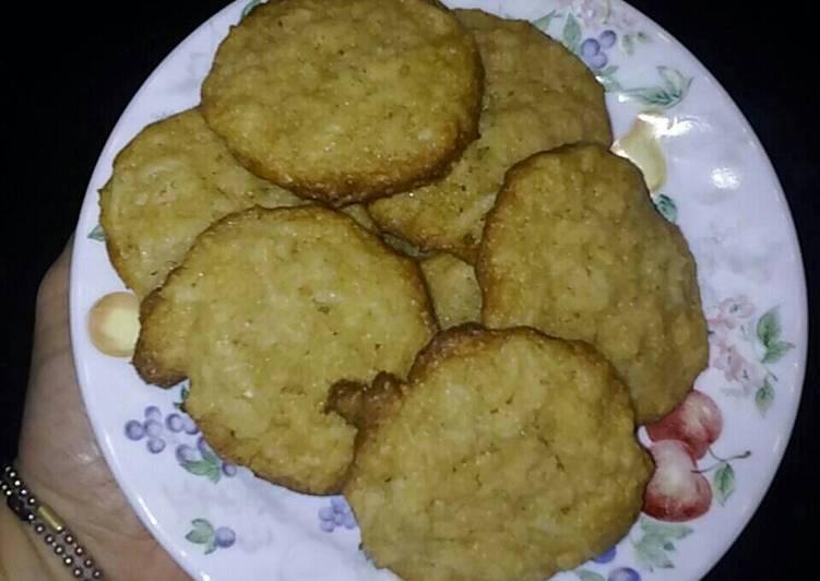 Simple Way to Make Quick Coconut cookies